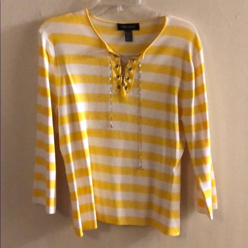 Cable & Gauge light sweater